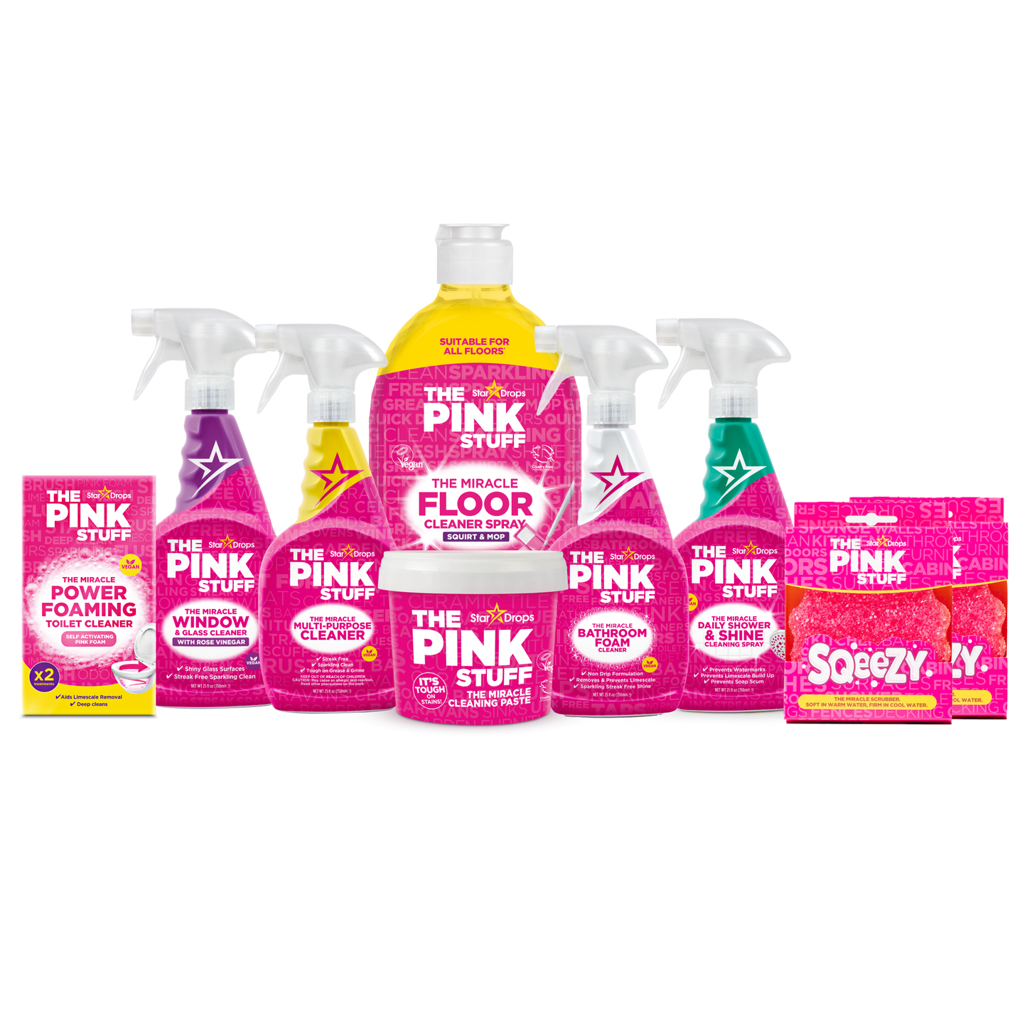 The Pink Stuff Total Home Cleaning Kit